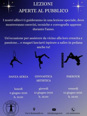 lezioni aperte 2025